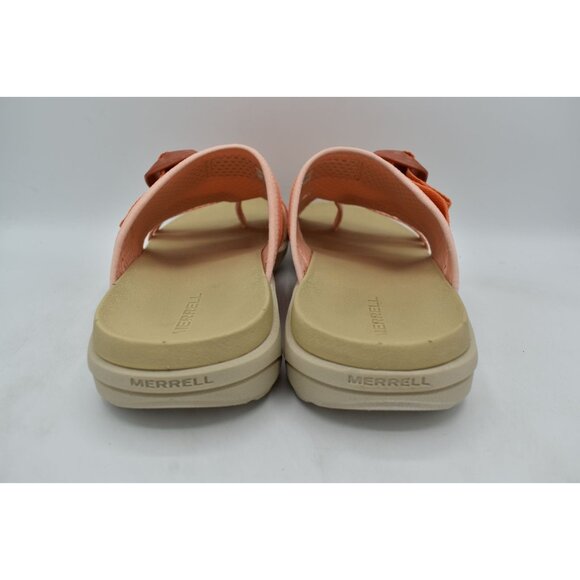 Merrell Womens Size 11 District 4 Peach Slip On Slide Sandals Shoes - Picture 5 of 12